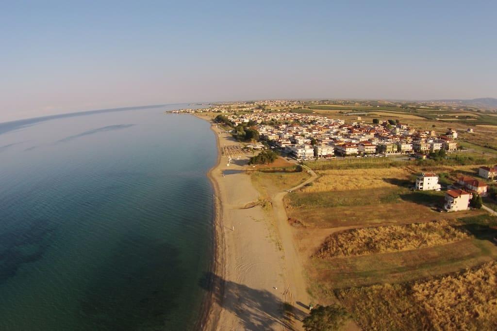 Apartments Dimitra Paralia Dionysiou Exteriör bild